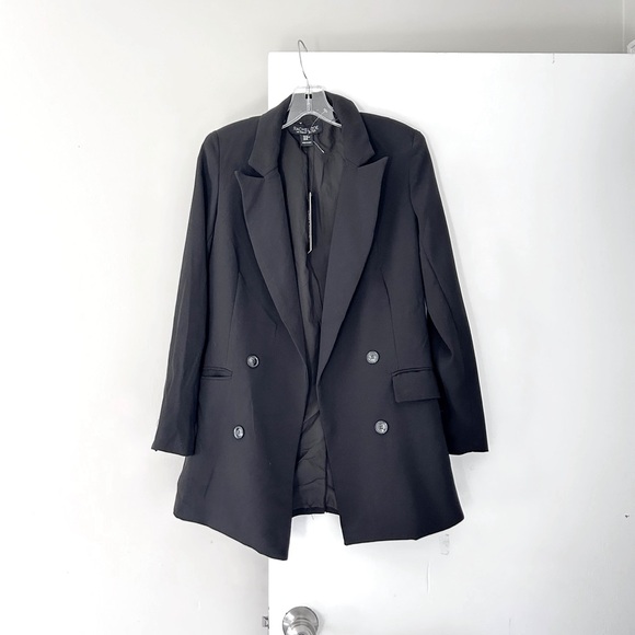 Rachel Zoe long Blazer in black XS - Picture 1 of 4